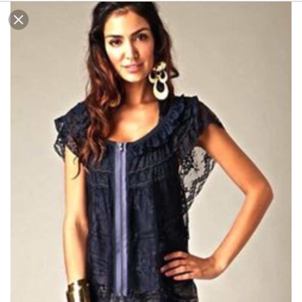 Free people lace top.